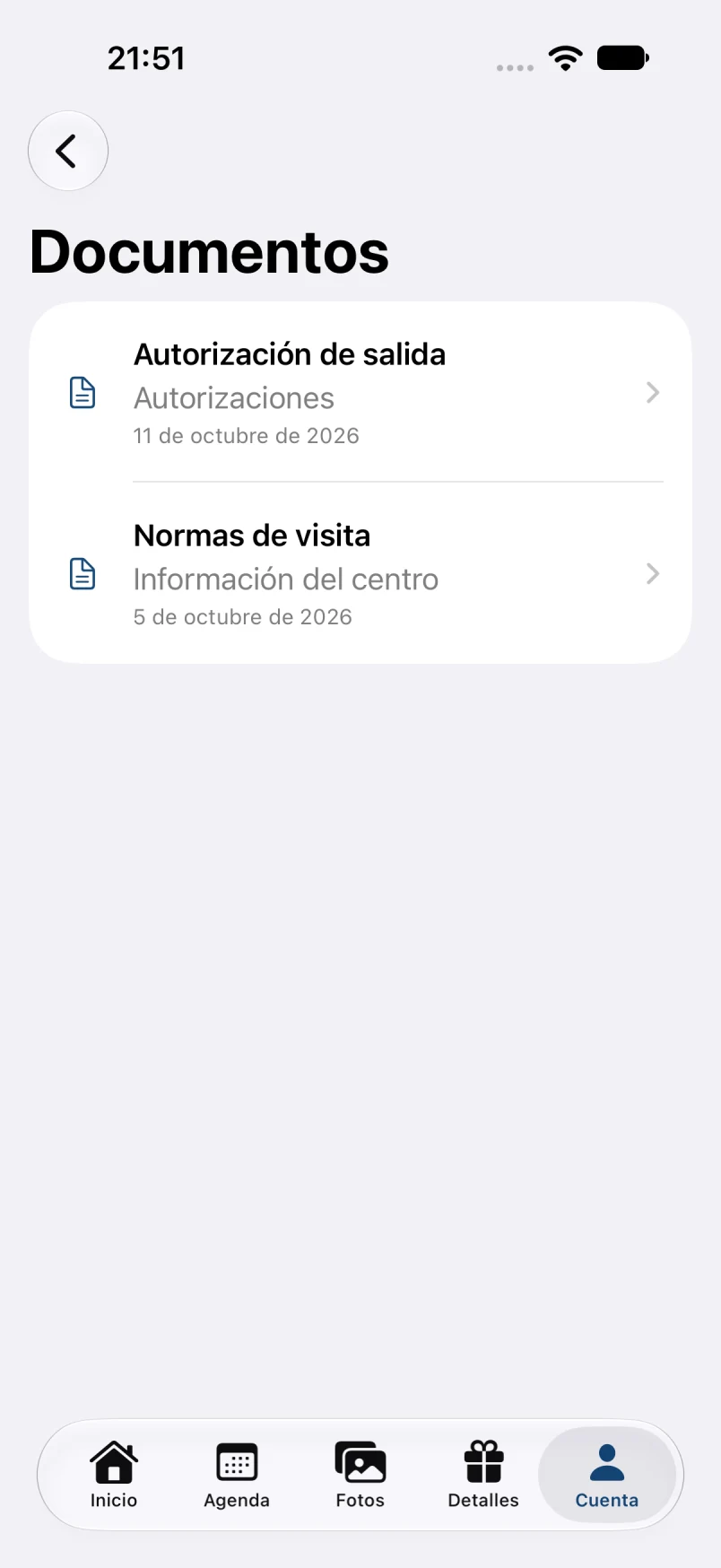 Documentos de ejemplo · datos ficticios
