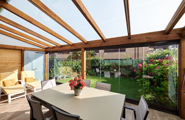 PERGOLA MADERA, LUMON, FIJOS
